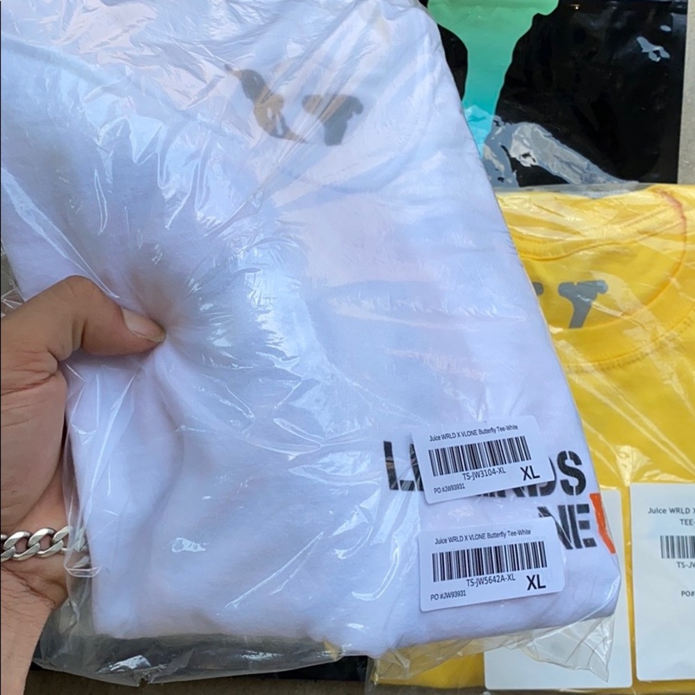 Vlone x juice wrld tee